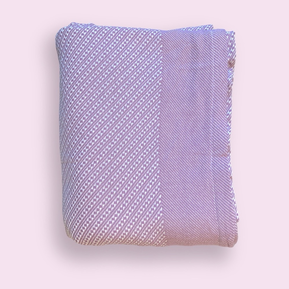 King Lavender Cotton Blanket
